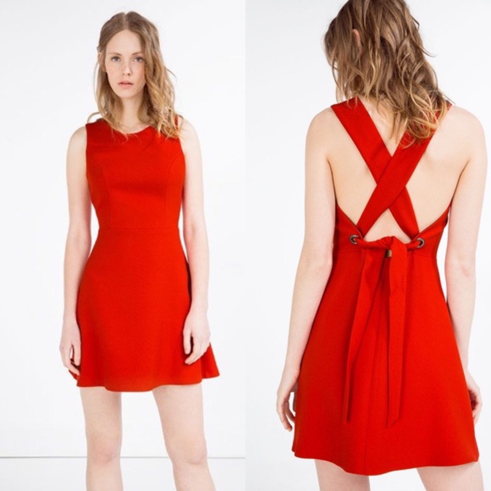 Zara Sleeveless Mini Dress M